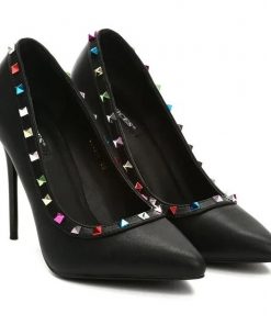 black high heels 33